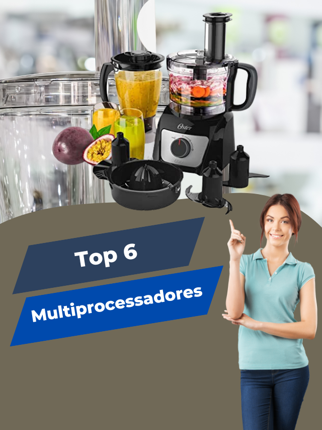 Top 6 Multiprocessadores de alimentos