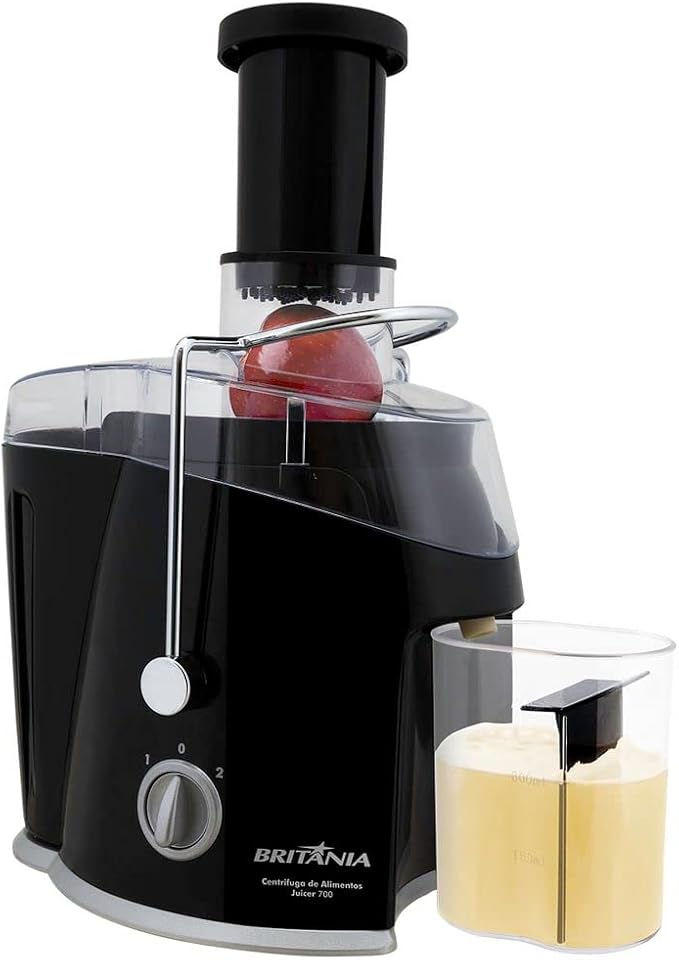 Centrifuga de Alimentos Juicer 700 400W Preto Britânia